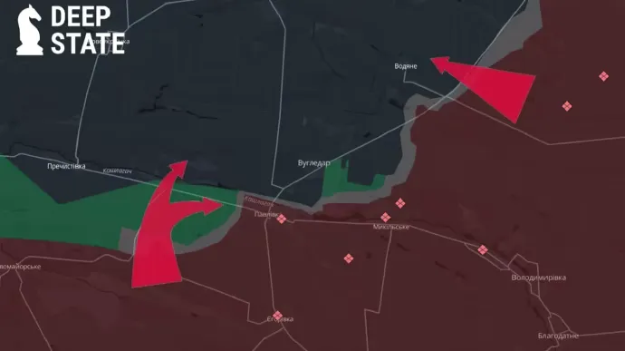 Deep State: Росіяни намагаються взяти в кільце Вугледар на Донеччині